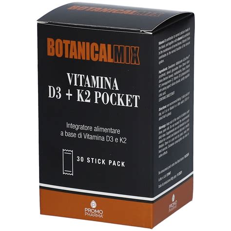 Promopharma Botanical Mix Vitamina D3 K2 30 G Redcare