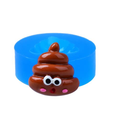 249mm Emoji Poo Silicone Mold Fondant Sugarcraft Dessert Etsy