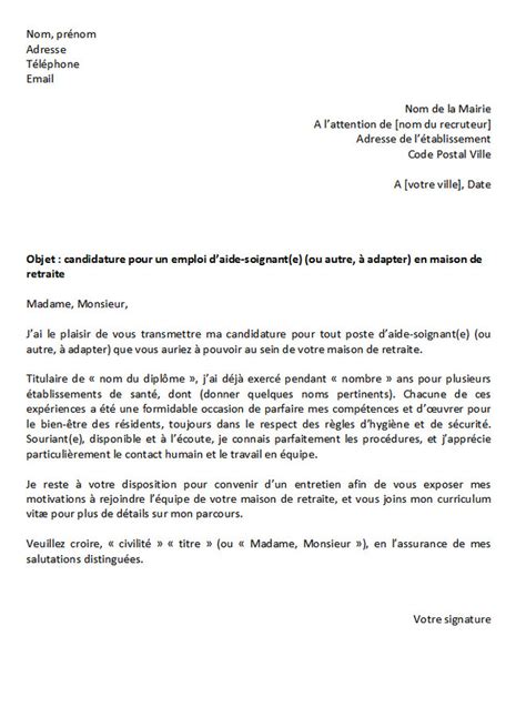 Exemple Lettre De Motivation Maison De Retraite Ehpad Hot Sex Hot Sex