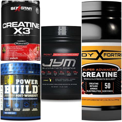 Top Post Workout Supplements The Best Supplements To Get Stronger