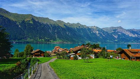 Lake Brienz Switzerland Hd Wallpaper Pxfuel