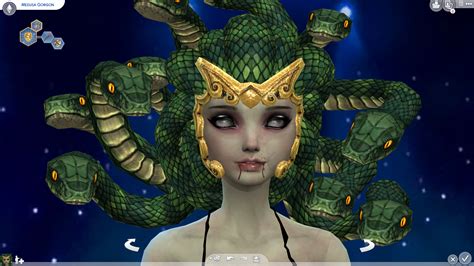 Snake Headband Medusa The Sims 4 Download Simsdomination Sims 4
