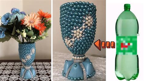 How To Make A Flower Vase From Plastic Bottle অসাম ফুলদানি