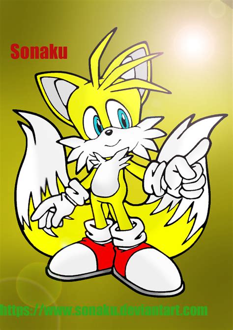 tails miles prower dibujo 3 by sonaku on deviantart