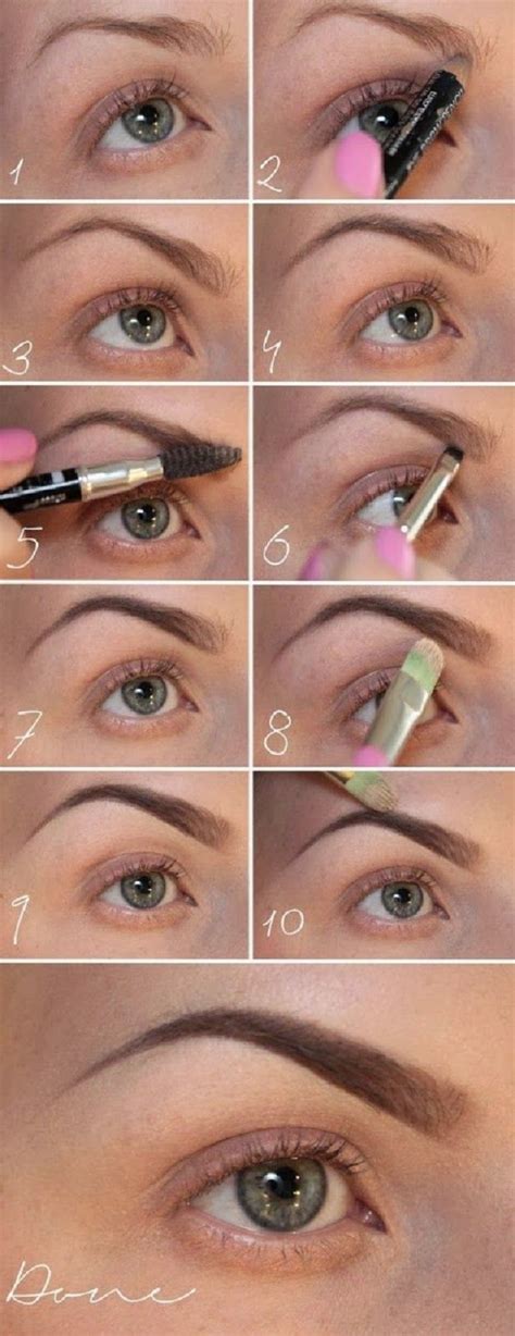 But yes, i do my brows with eyeshadow. Top 10 Tips and Tutorials That'll Make Your Face Look Thinner - Top Inspired