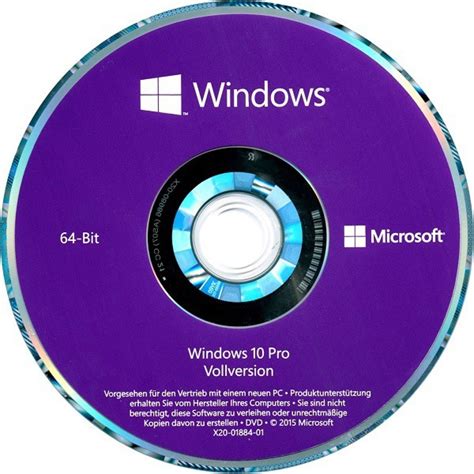 Microsoft Windows 10 Pro 64 Bit Microsoft