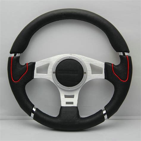 New Universal Fits Racing Sport 13064a340mm Suede Deep Dish Alloy