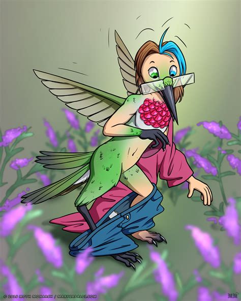 Hummingbird Garden Tf — Weasyl