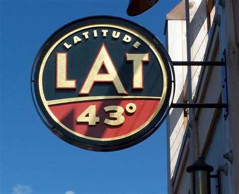 Latitude 43 Restaurant Gloucester Ma Hanging Cape Ann Sign And Screen