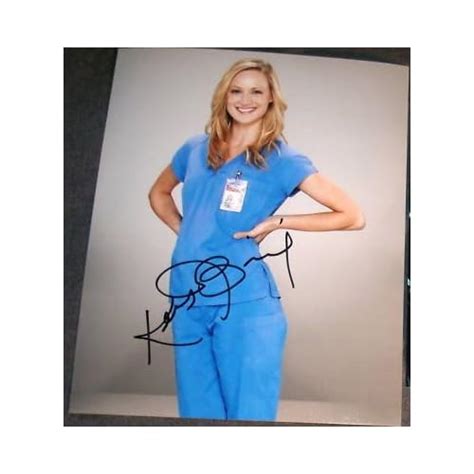 Kerry Bishe Signed Autograph Scrubs Hot Promo Photo Signed