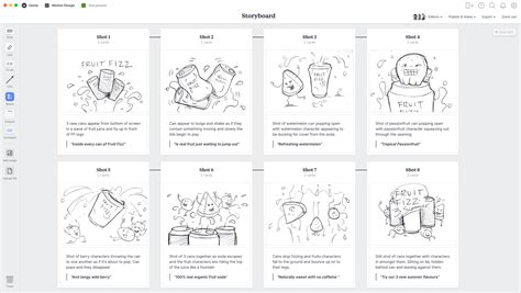 Free Professional Storyboard Templates Easy To Edit And Share