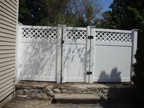 This gate will not be sent on all orders. PVC Vinyl - Reliable Fence
