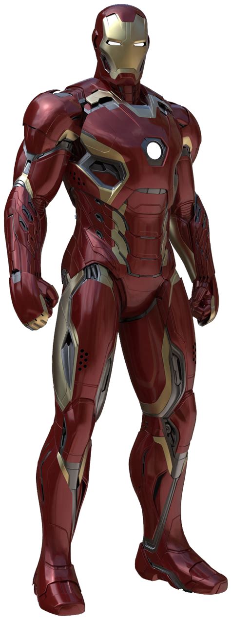 Iron Man Mk-45: Transparent Background! by Camo-Flauge on ...