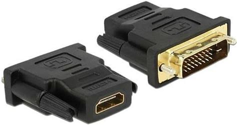 You need the hdmi adapter to make two devices interact with two different signal types. DeLock DVI - HDMI Adapter | Migros