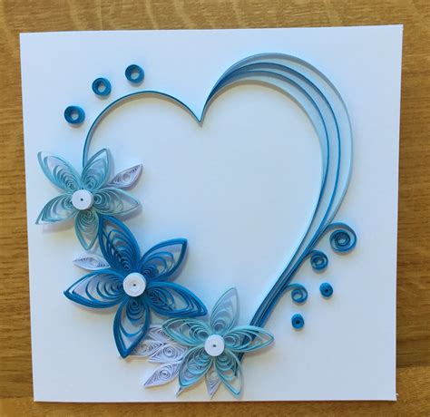 Quilling Valentine Card Quilling Paper Craft Paper Quilling For