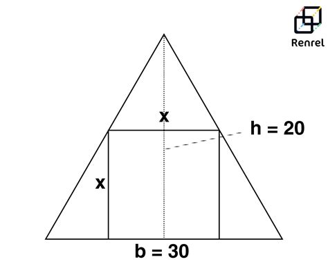 Em um triângulo ABC é possível inscrever um quadrado DEFG, conforme ilustra a figura a seguir. A ...
