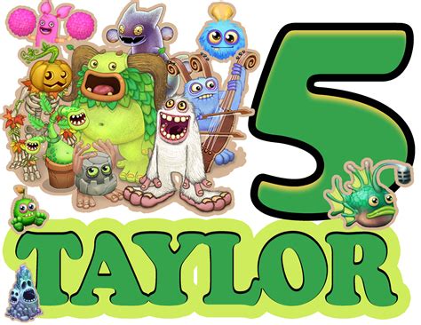 Singing Monsters Digital Download Singing Monsters Digital - Etsy