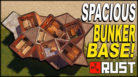 Spacious Bunker Base Soloduotriogroup Rust Base Design 2019