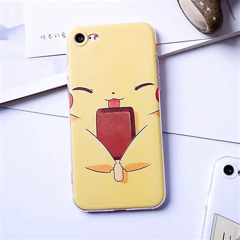 Cute Pikachu Phone Case For Iphone 55s5se66s6plus77plus88px