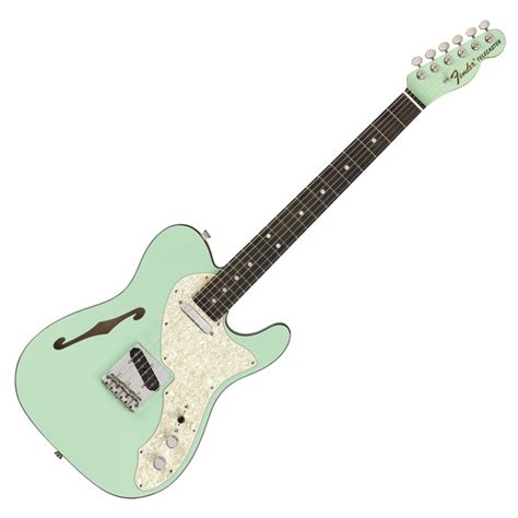 Fender Fsr Two Tone Thinline Telecaster Eb Surf Green At Gear4music