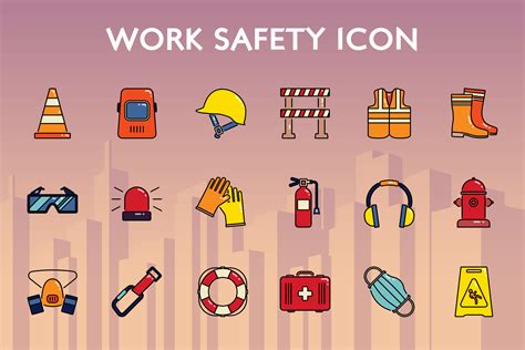 Work Safety Icon Graphic By Vintagiodesign · Creative Fabrica