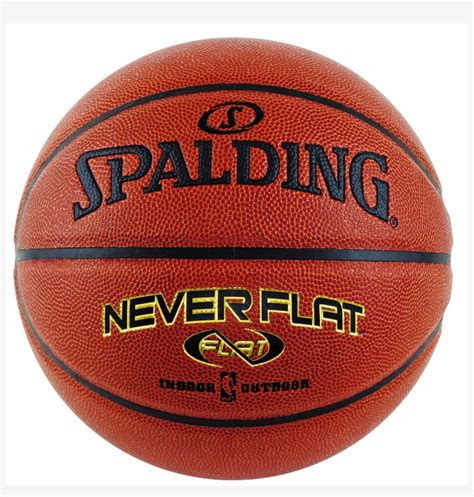 Nba Neverflat Premium Basketball Spalding Basketball Transparent Png