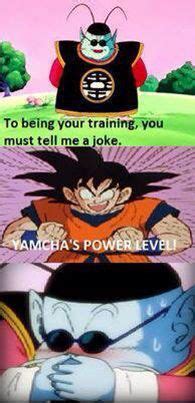 I have nothing agaisnt yamcha, i just thought this was funny. Yamcha's power level will forever be funny | Dragon Ball Z ...