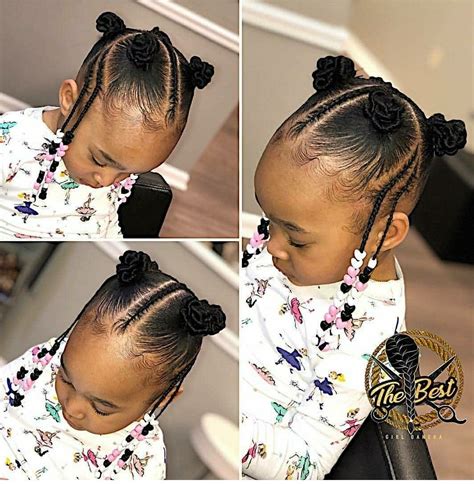 Cute braided hairstyles for little girls. Pin: @BossUpRoyally [Flo Angel {Want Best Pins? #FollowMe ...