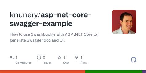GitHub Knunery Asp Net Core Swagger Example How To Use Swashbuckle With ASP NET Core To