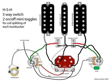 I'm having trouble wiring my sd jb the way i want it. Seymour Duncan Hsh Wiring Diagram