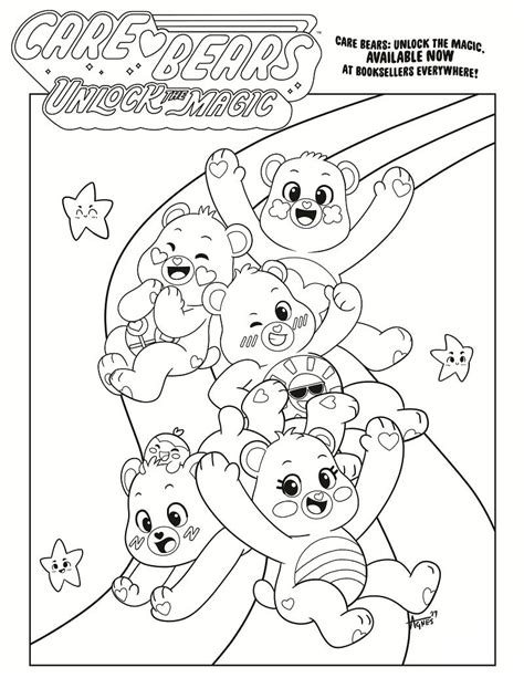 Coloring Pages For Care Bares