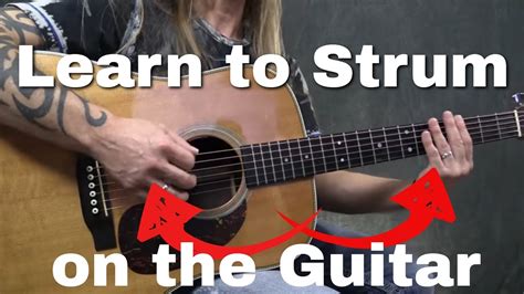 Learn To Strum On The Guitar Rhythm Guitar Practice Technique