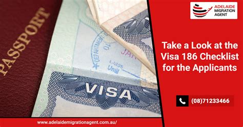 take a look at the visa 186 checklist for the applicants migration and immigration agent in