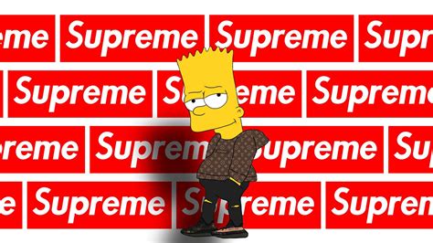 Red Supreme Simpsons Desktop Wallpapers Wallpaper Cave