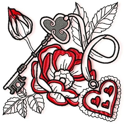 Tribal Love Machine Embroidery Pams Embroidery Designs