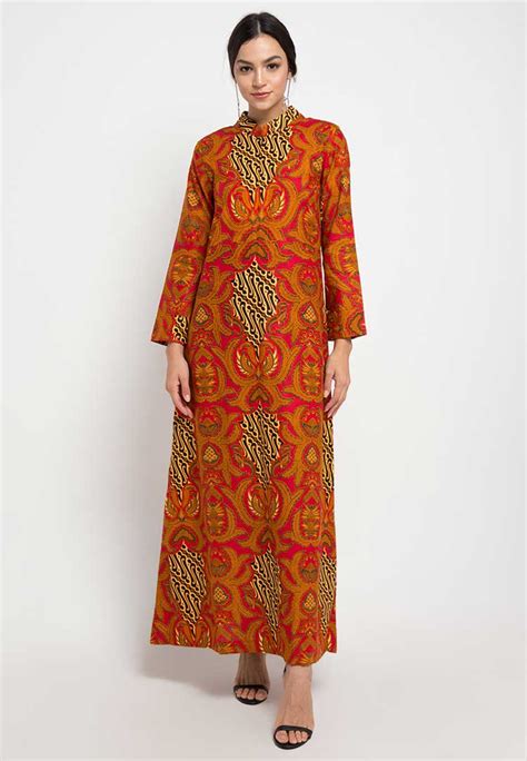 Home › gamis katun terbaru › gamis batik citra by shofiya. Teranyar Model Gamis Batik Zaman Di Inspirasi Pakain Batik ...