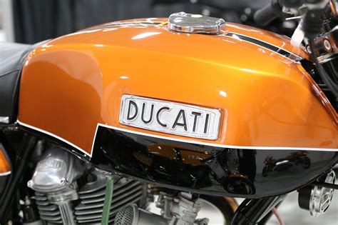 Oldmotodude 1974 Ducati 750 Gt Sold For 18700 At The 2020 Mecum Las