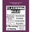 Math = Love Classroom Rules Posters 2014 2015