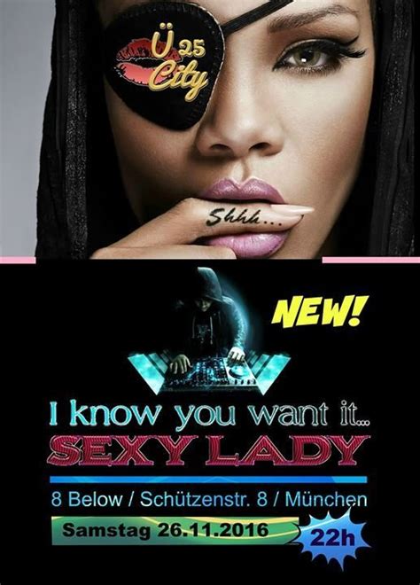Das 8below gibt es seit über 10 jahren in münchen. Party - Sexy Lady (Ü 25 City) Opening! - 8 below club in ...