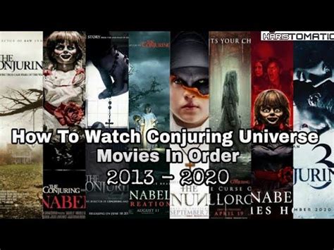 The chronological order (found below) comes with a couple caveats. All Conjuring Universe Movies List In Order | 2013 - 2020 ...