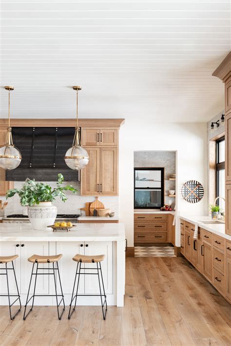 Our Favorite Natural Wood Kitchens Studio Mcgee Kitchen Latest