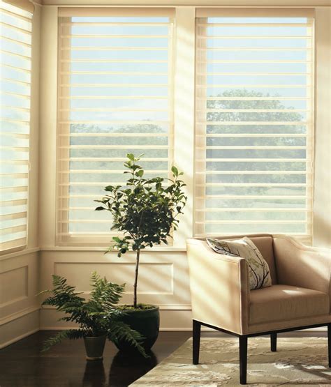When open, they are much less obtrusive than other. Nantucket Window Shadings | Hunter Douglas | Ambiance Design