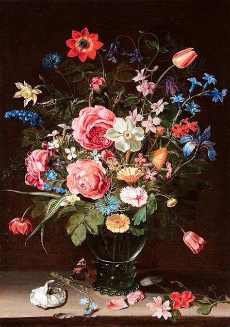 Clara Peeters Flemish Baroque Era Painter 1594 Ca1657 A Flower