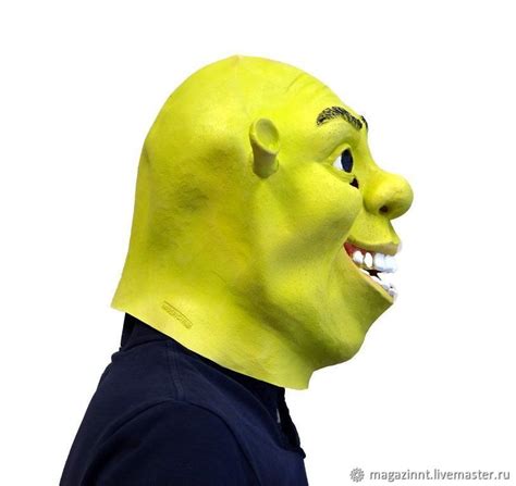 Маска Шрека Deluxe Shrek Mask купить в интернет магазине на Ярмарке