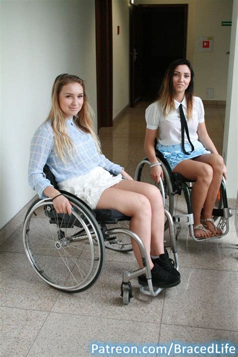 Braced Sisters By Medicbrace On Deviantart Wheelchair Women