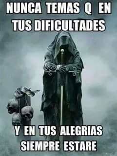 Pero entre los fieles de san la muerte hay todo tipo de personas, también gente de buenas intenciones presenta sus peticiones y plegarias a la entidad. Imágenes de la SANTA MUERTE con Frases Chidas