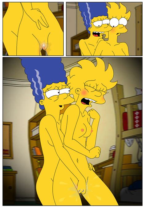 Rule 34 Comic Daughter Fingering Incest Lisa Simpson Marge Simpson Milf Mother Mother And