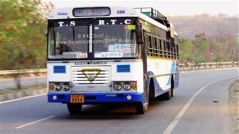 Srisailam Bus Tsrtc Express Of Godavarikhani Depot Telangana Rtc