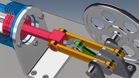 • a compilation of various v engines. Stirling Engine Beta Type Model Animation - YouTube