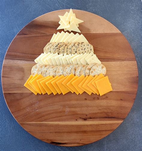 Christmas Tree Cheese Board Easy Holiday Appetizer It